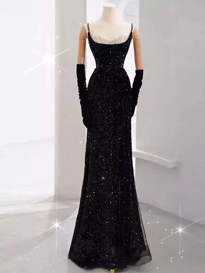 Mermaid Long Prom Dress New Arrival Sexy Slit Evening Dress Y6660 by simplepromdress
