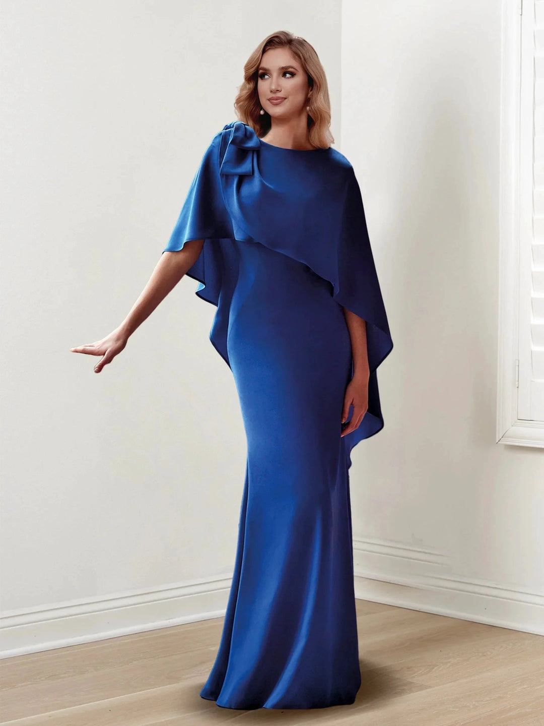 Sheath/Column Scoop Sleeveless Mother of the Bride Dresses by Dreamylily