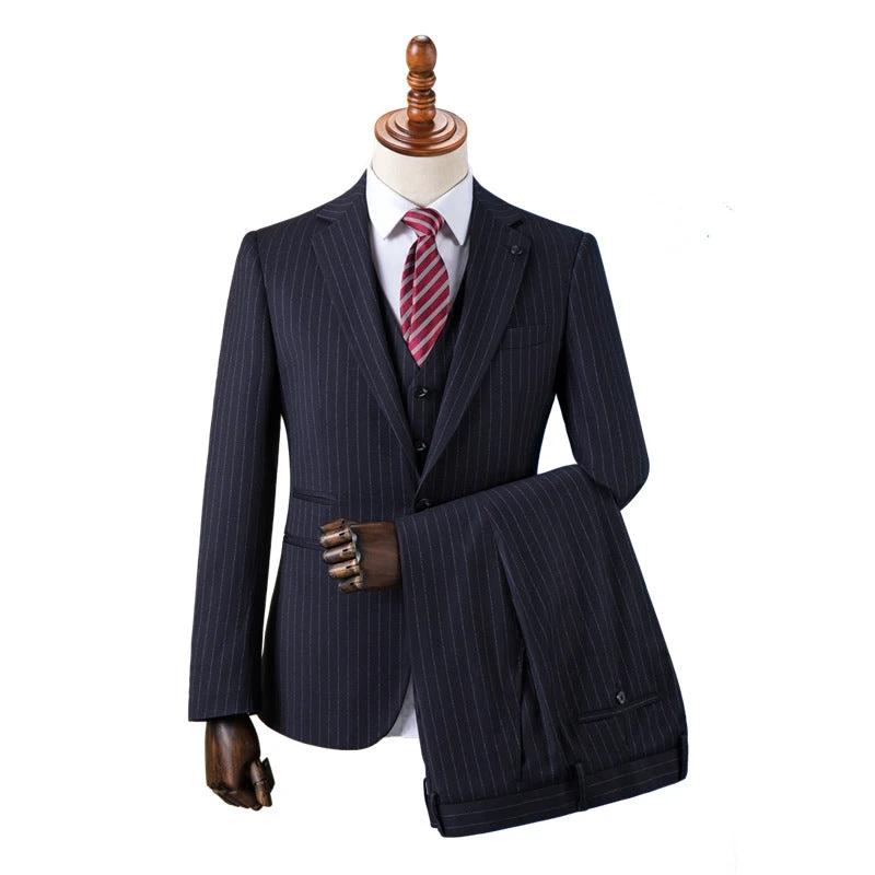 Striped suit men&