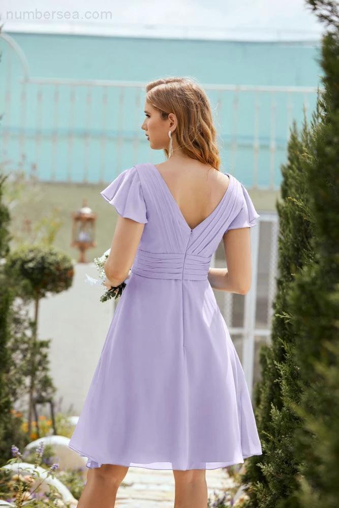 Knee Length Homecoming Dresses Formal Cocktail Prom Gown 28013 by numbersea