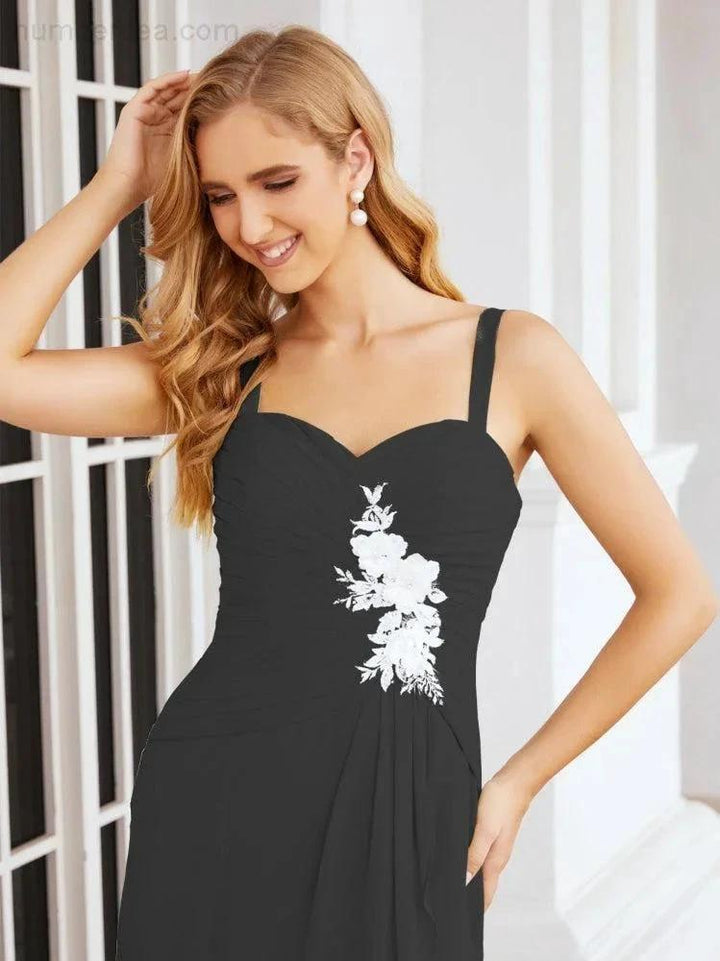 Sunnderly Mother of The Bride Groom Dresses Lace Appliques for Wedding Guest SY28066 by numbersea