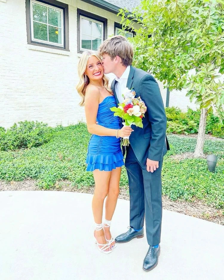 Lovely Strapless Royal Blue Homecoming Dress Cocktail Dress Y4330 by simplepromdress
