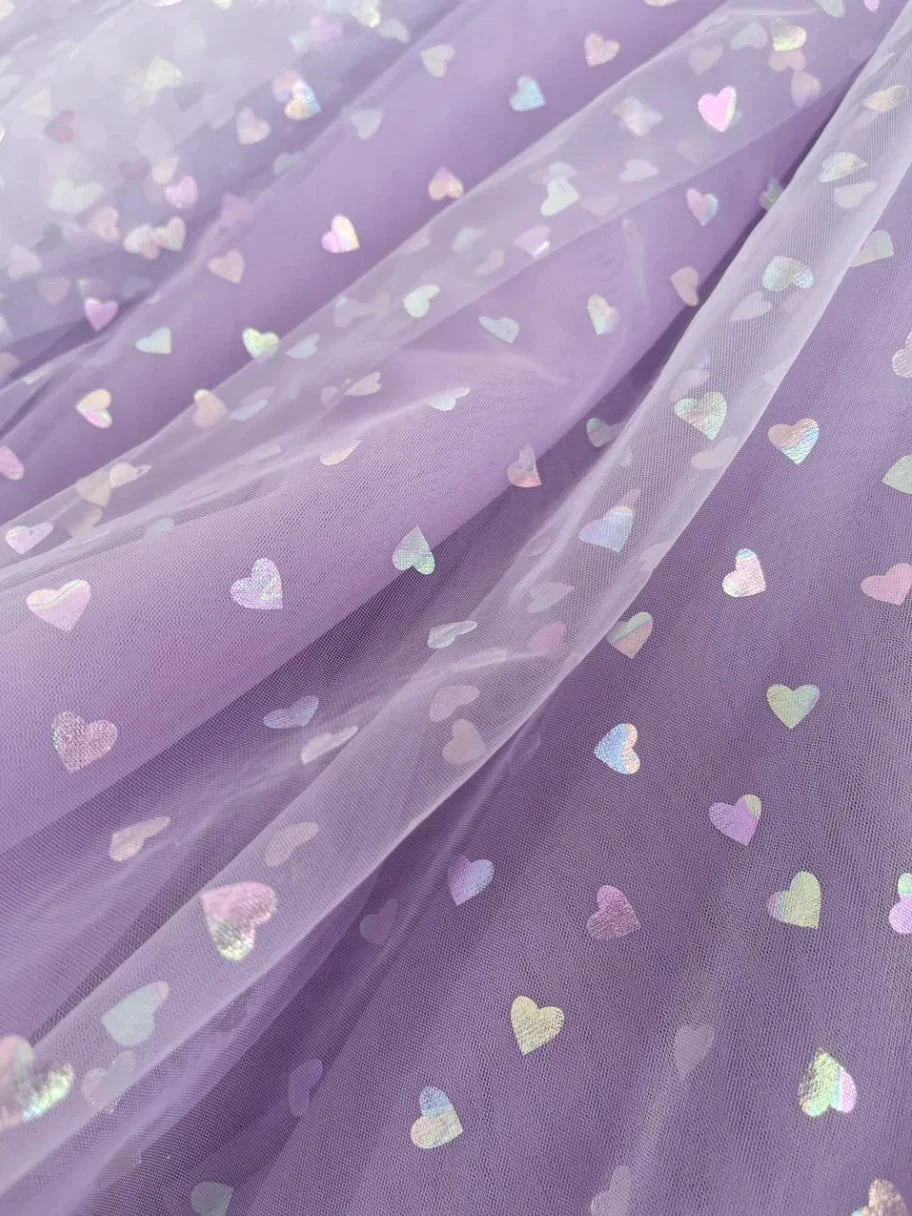 Sweetheat Neck Maxi Length Tulle Prom Dress by Anne of Brittany