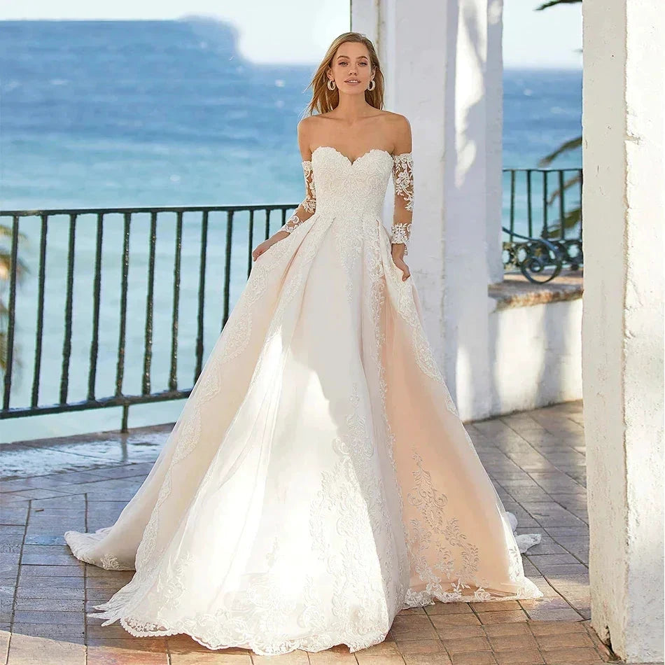 Word Wedding Dresses Women&