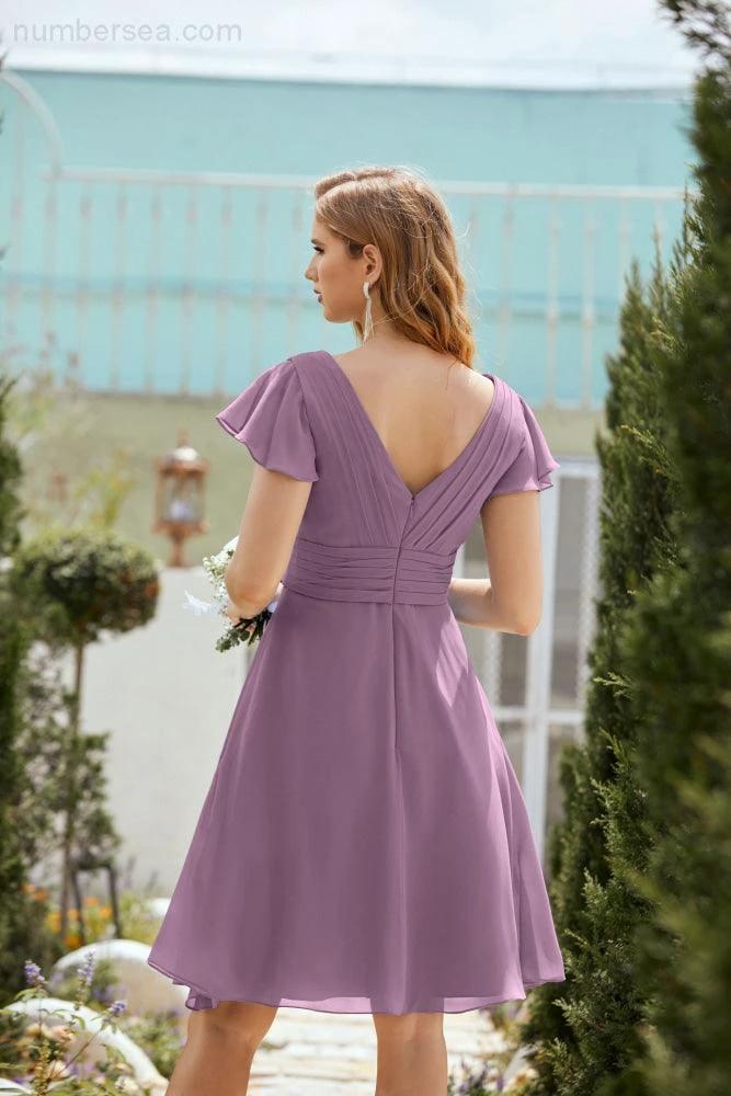Knee Length Homecoming Dresses Formal Cocktail Prom Gown 28013 by numbersea