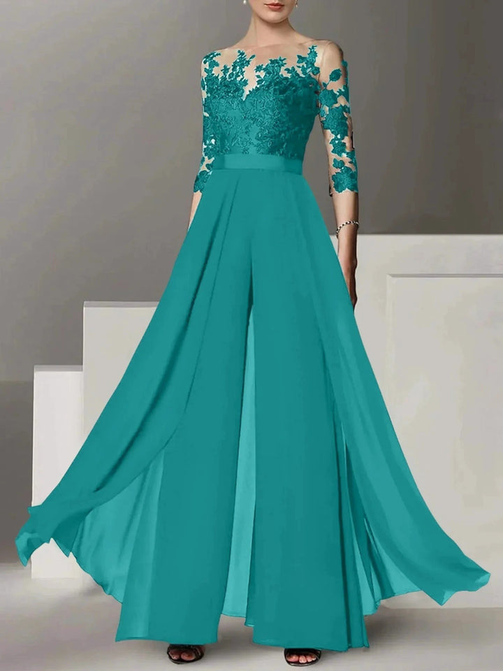 A-Line/Princess Mother of the Bride Dresses with Applique by Dreamylily