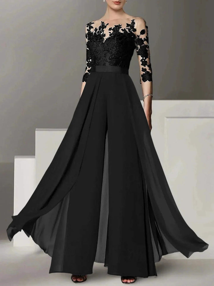 A-Line/Princess Mother of the Bride Dresses with Applique by Dreamylily