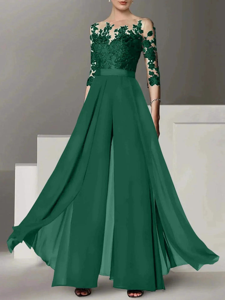 A-Line/Princess Mother of the Bride Dresses with Applique by Dreamylily