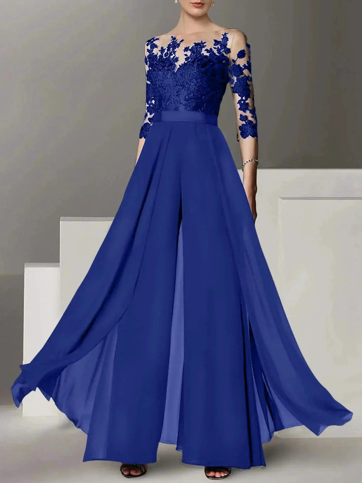 A-Line/Princess Mother of the Bride Dresses with Applique by Dreamylily