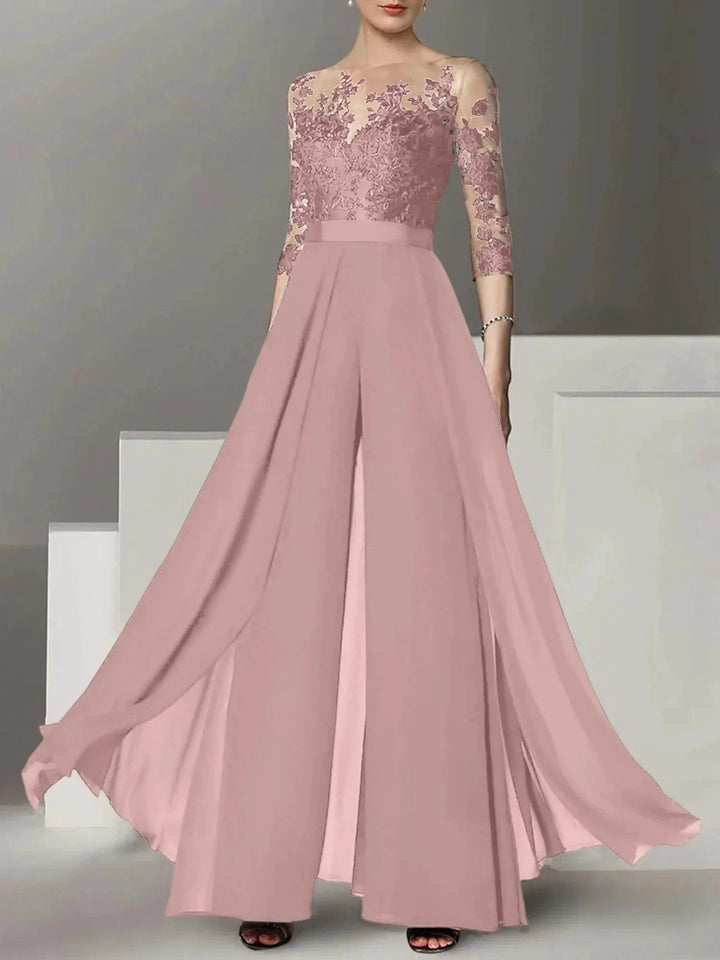 A-Line/Princess Mother of the Bride Dresses with Applique by Dreamylily