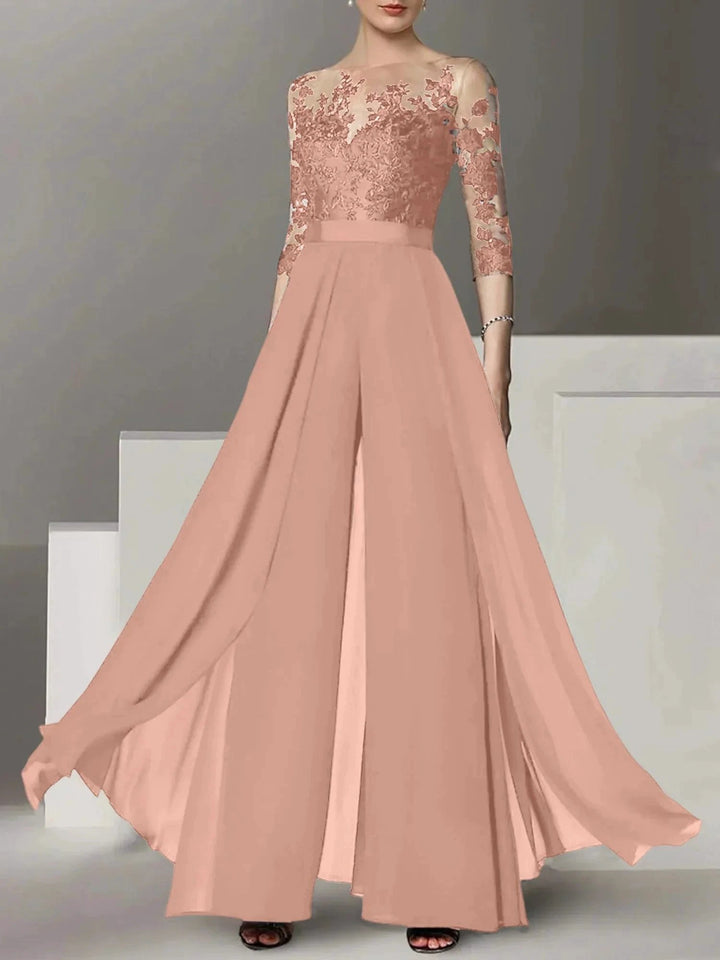 A-Line/Princess Mother of the Bride Dresses with Applique by Dreamylily