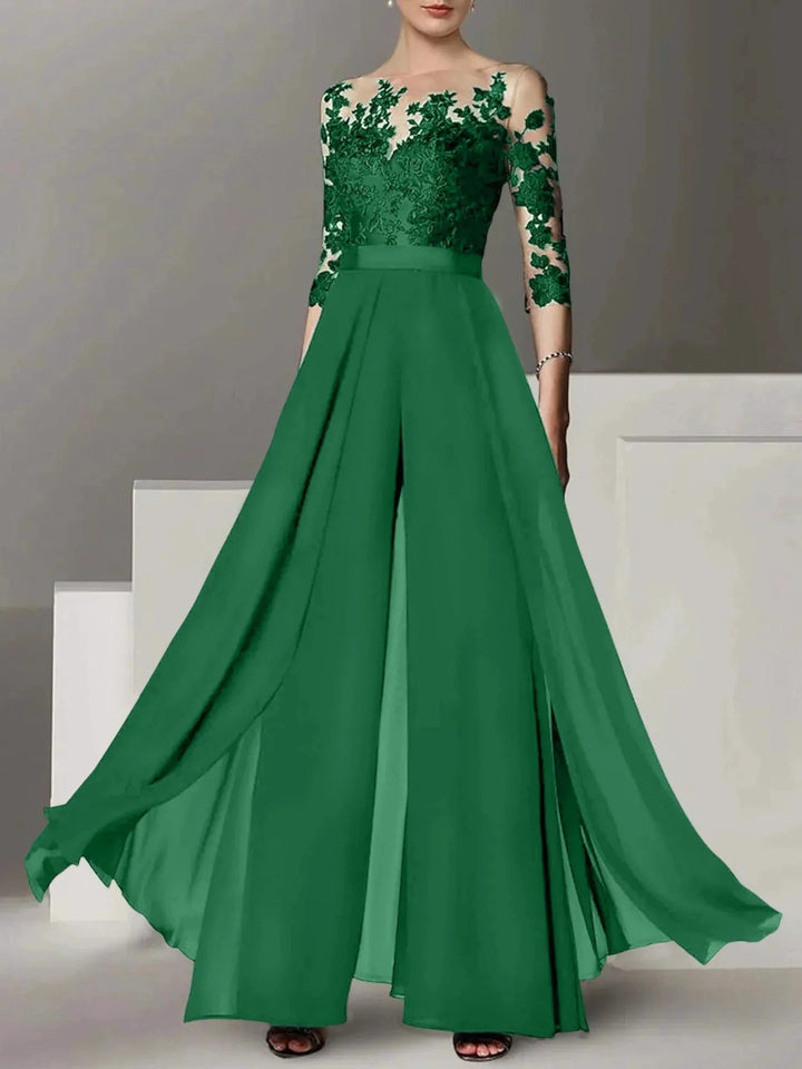 A-Line/Princess Mother of the Bride Dresses with Applique by Dreamylily