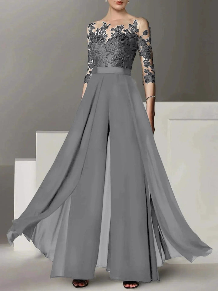 A-Line/Princess Mother of the Bride Dresses with Applique by Dreamylily