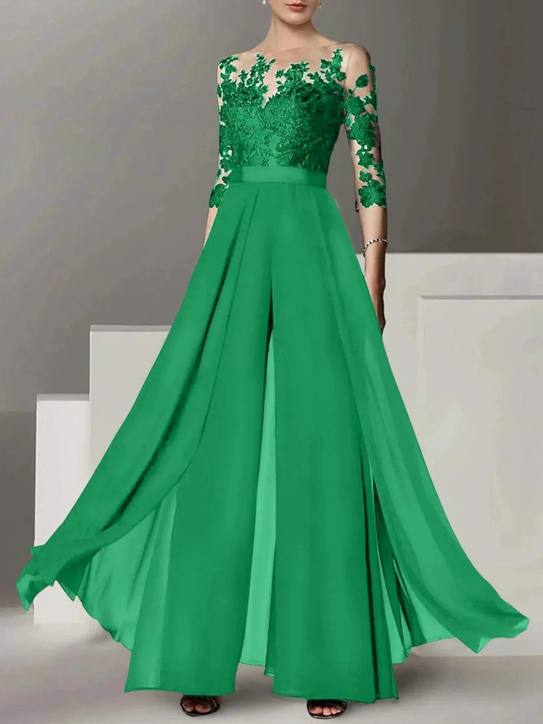 A-Line/Princess Mother of the Bride Dresses with Applique by Dreamylily