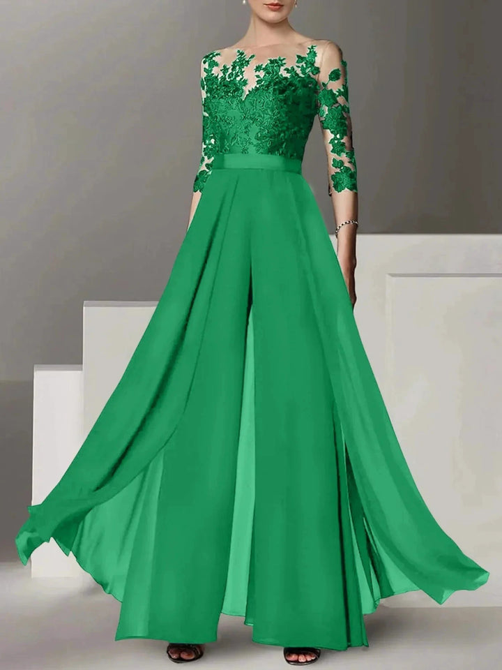 A-Line/Princess Mother of the Bride Dresses with Applique by Dreamylily