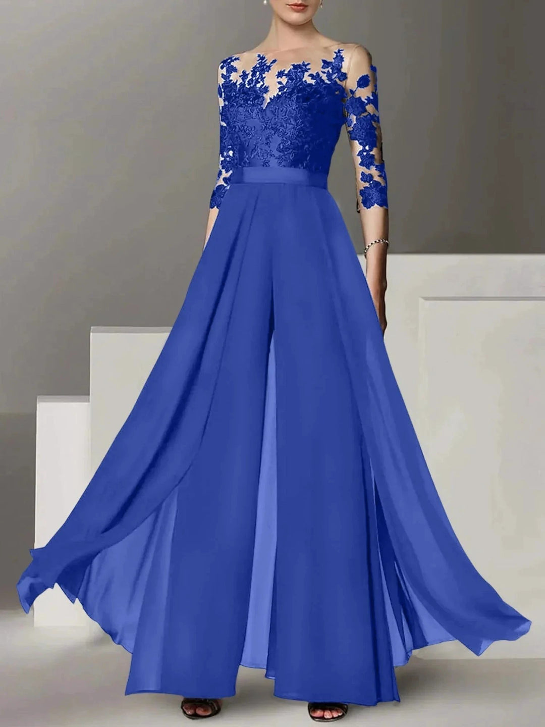 A-Line/Princess Mother of the Bride Dresses with Applique by Dreamylily