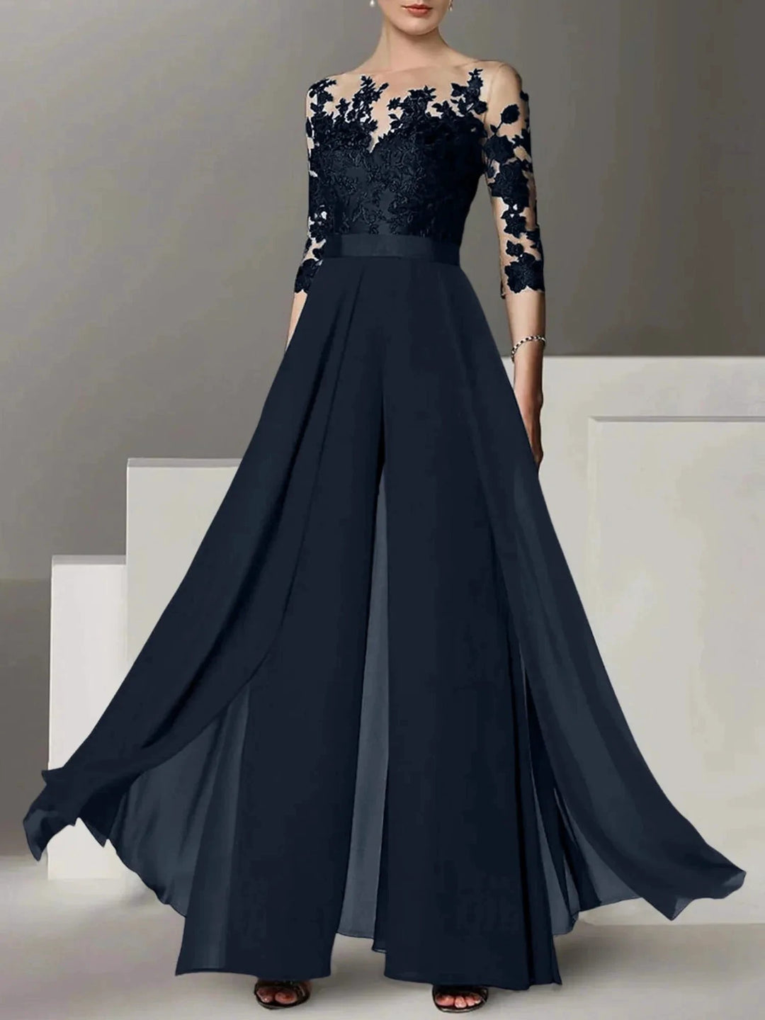 A-Line/Princess Mother of the Bride Dresses with Applique by Dreamylily