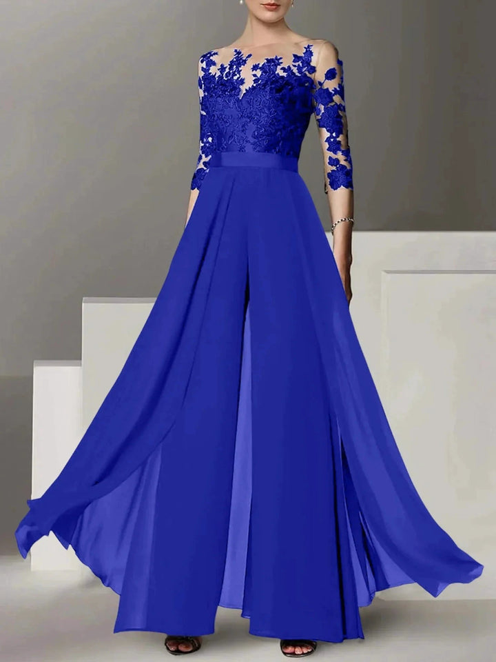 A-Line/Princess Mother of the Bride Dresses with Applique by Dreamylily