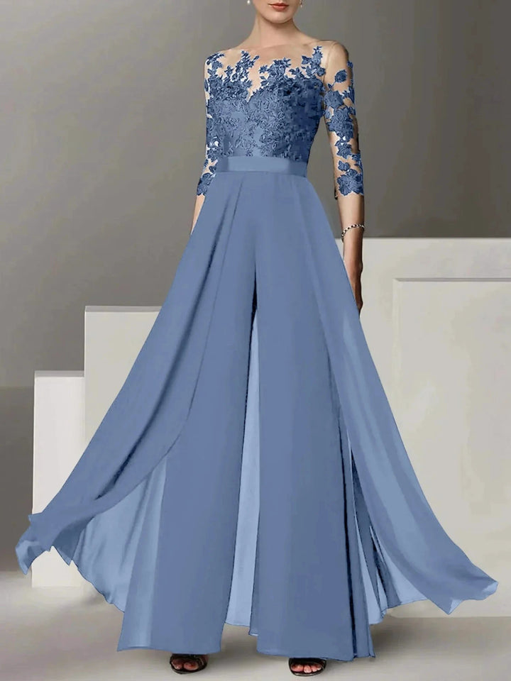 A-Line/Princess Mother of the Bride Dresses with Applique by Dreamylily