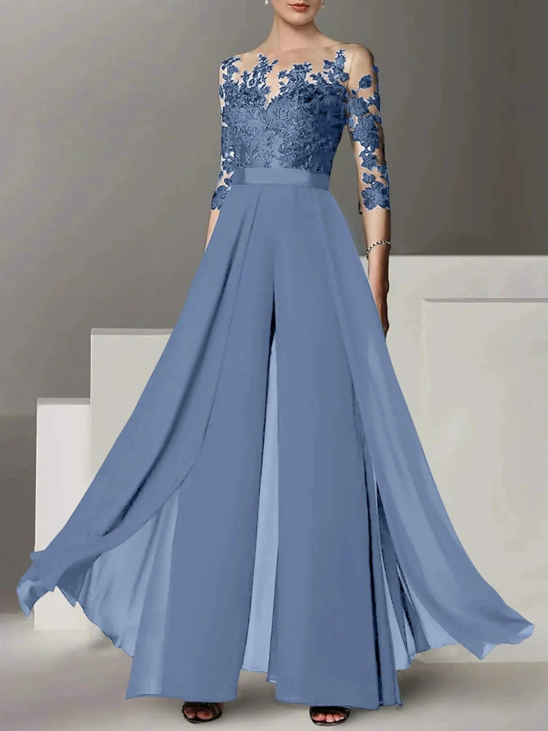 A-Line/Princess Mother of the Bride Dresses with Applique by Dreamylily