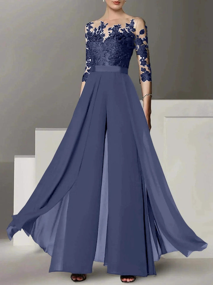A-Line/Princess Mother of the Bride Dresses with Applique by Dreamylily
