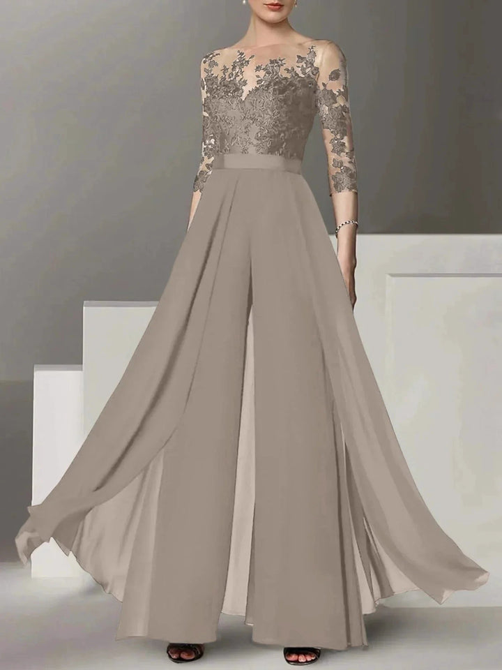A-Line/Princess Mother of the Bride Dresses with Applique by Dreamylily