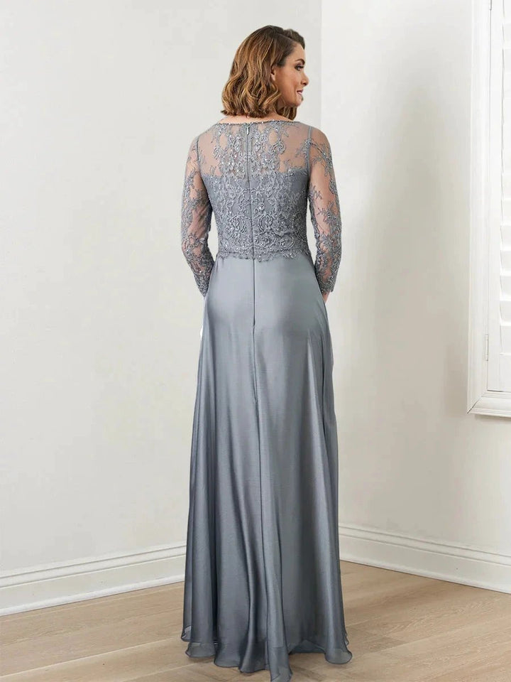 A-Line/Princess Mother of the Bride Dresses with Applique &amp; Sequins by Dreamylily