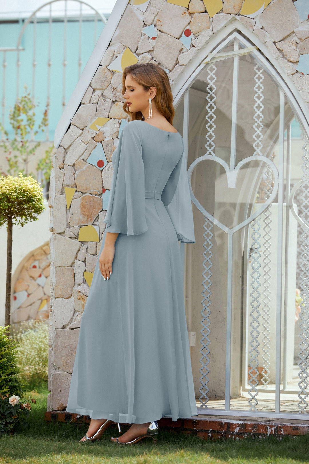 Sunnderly Mother of The Bride Dresses Formal Prom Dress for Wedding Guest SY28012 by numbersea