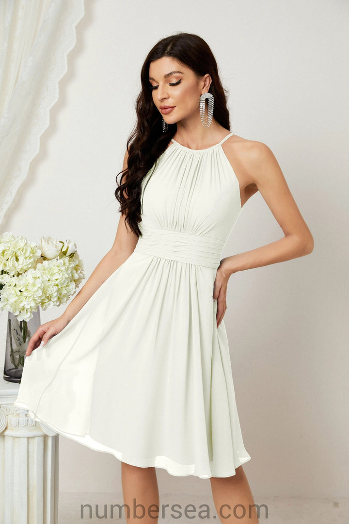 Halter Homecoming Dresses Formal Evening Party Cocktail Dress 28011 by numbersea