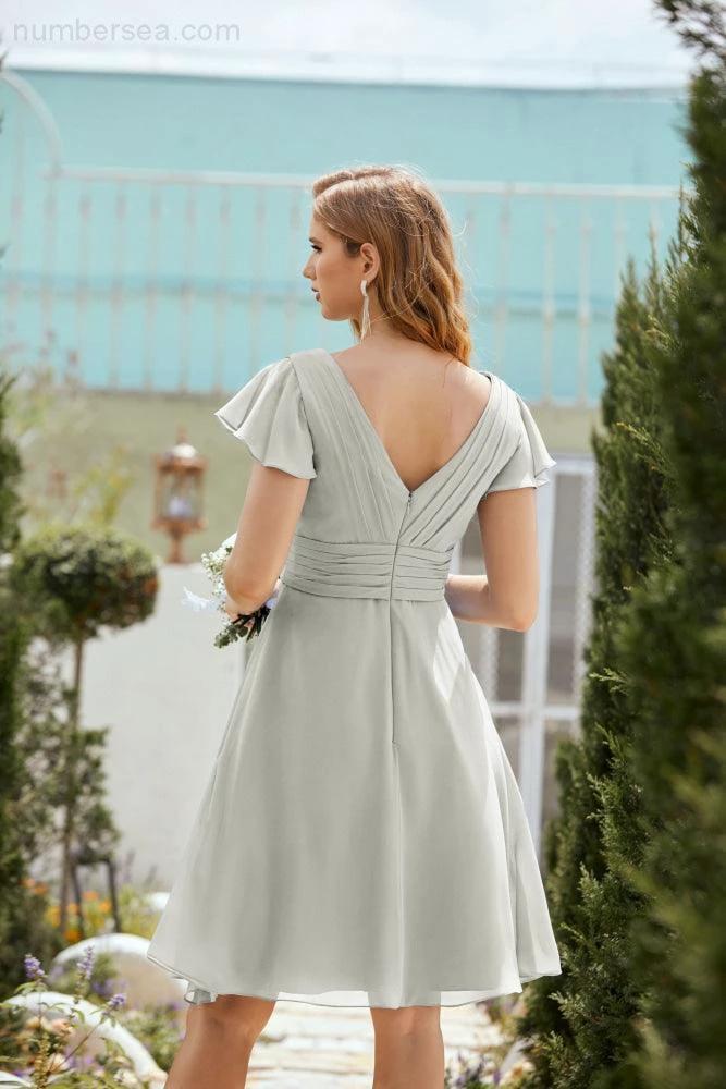 Knee Length Homecoming Dresses Formal Cocktail Prom Gown 28013 by numbersea