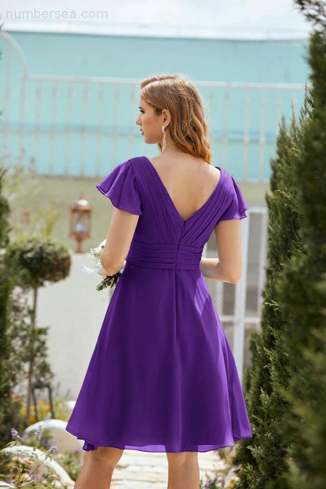 Knee Length Homecoming Dresses Formal Cocktail Prom Gown 28013 by numbersea