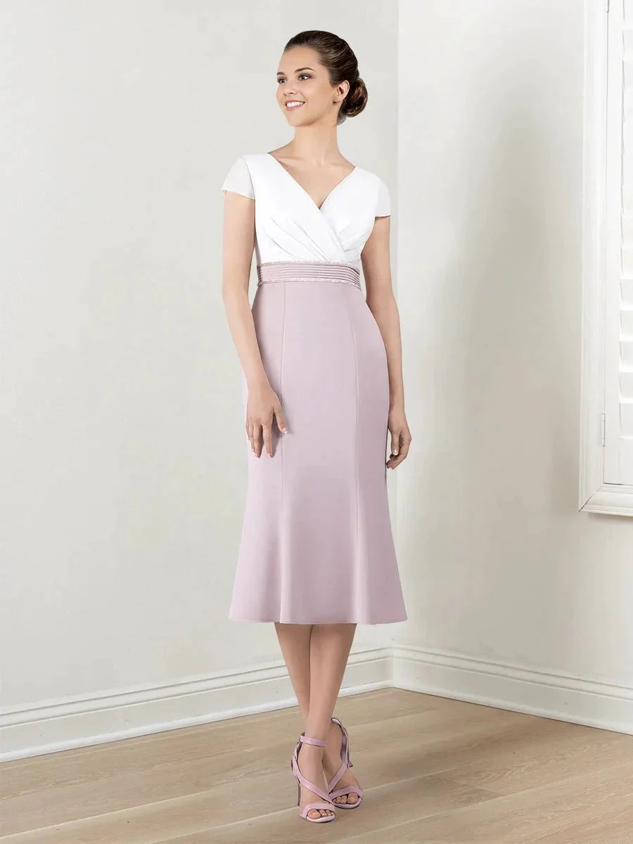 Sheath/Column Mother of the Bride Dresses with Jacket &amp; Beading by Dreamylily