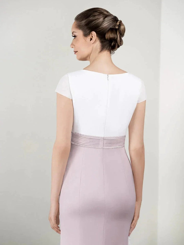 Sheath/Column Mother of the Bride Dresses with Jacket &amp; Beading by Dreamylily