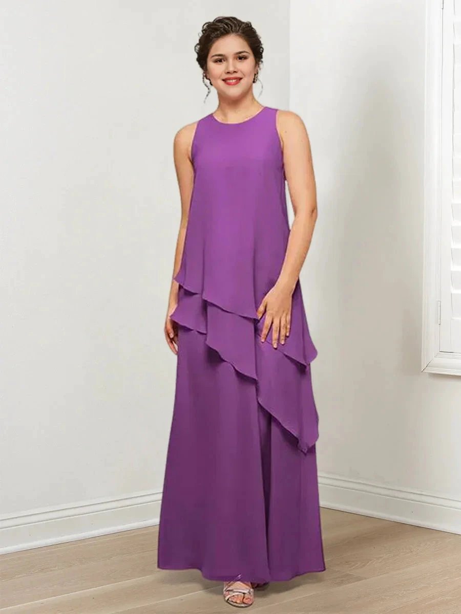 A-Line/Princess Mother of the Bride Dresses with Ruffles &amp; Jacket by Dreamylily