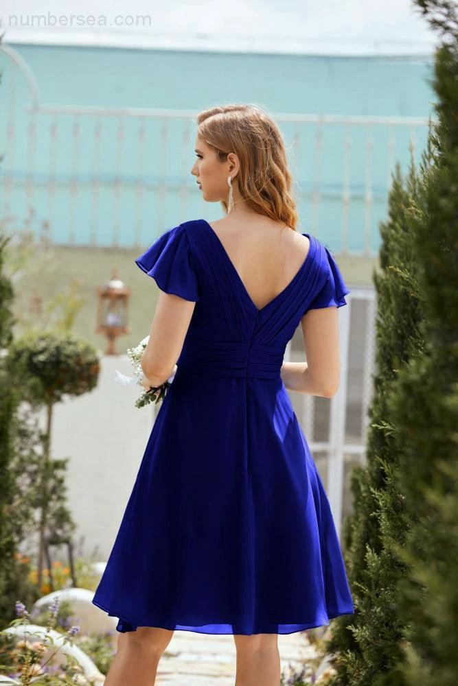 Knee Length Homecoming Dresses Formal Cocktail Prom Gown 28013 by numbersea
