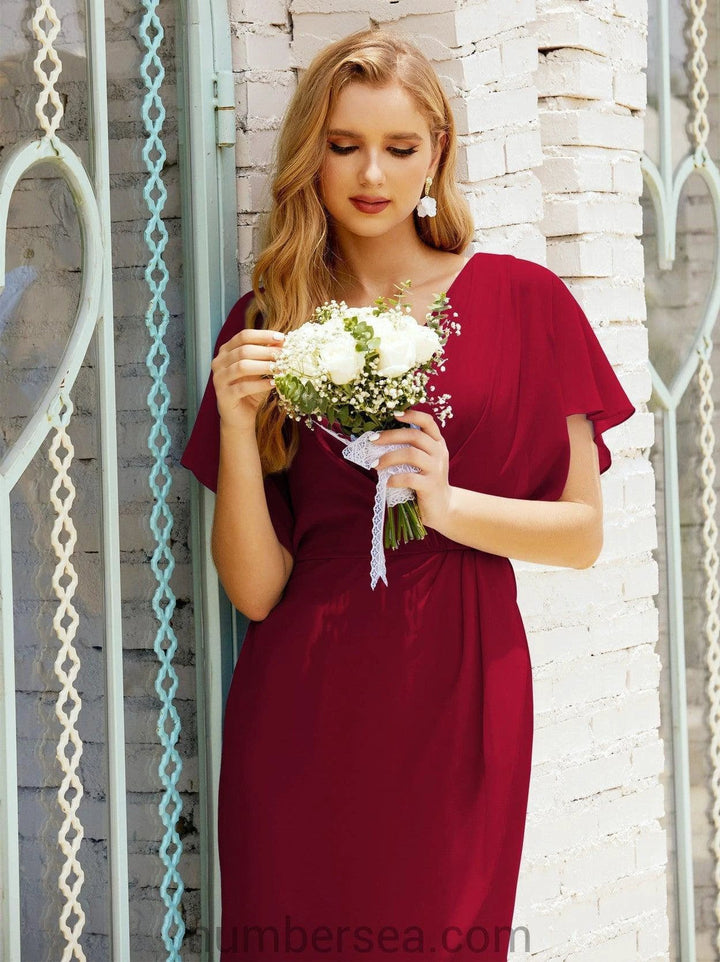 Homecoming Dresses Knee Length Sleeveless Prom Gowns 28021 by numbersea