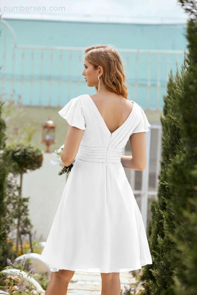 Knee Length Homecoming Dresses Formal Cocktail Prom Gown 28013 by numbersea