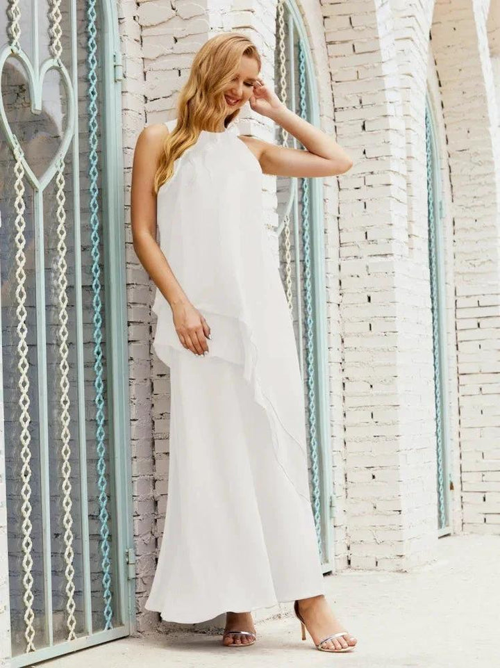 Chiffon Long Plus Size Mother of Bride Dresses Formal Bridesmaid Prom Gown SY28019 by numbersea