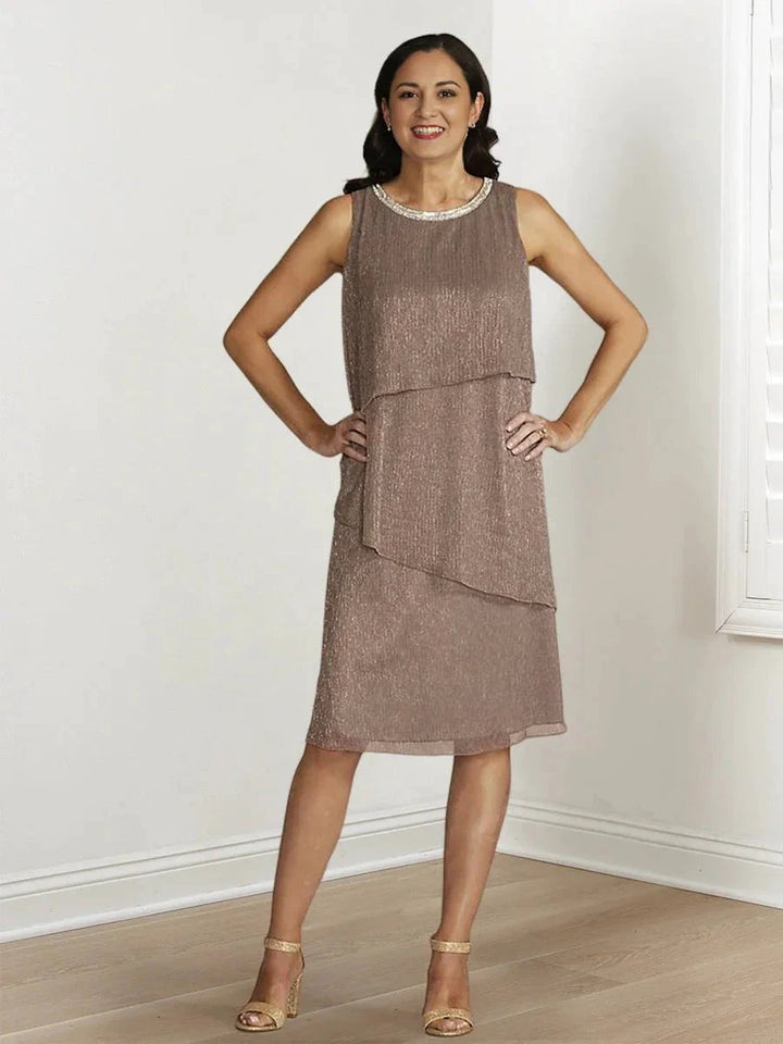 Sheath/Column Mother of the Bride Dresses with Sequins &amp; Jacket by Dreamylily