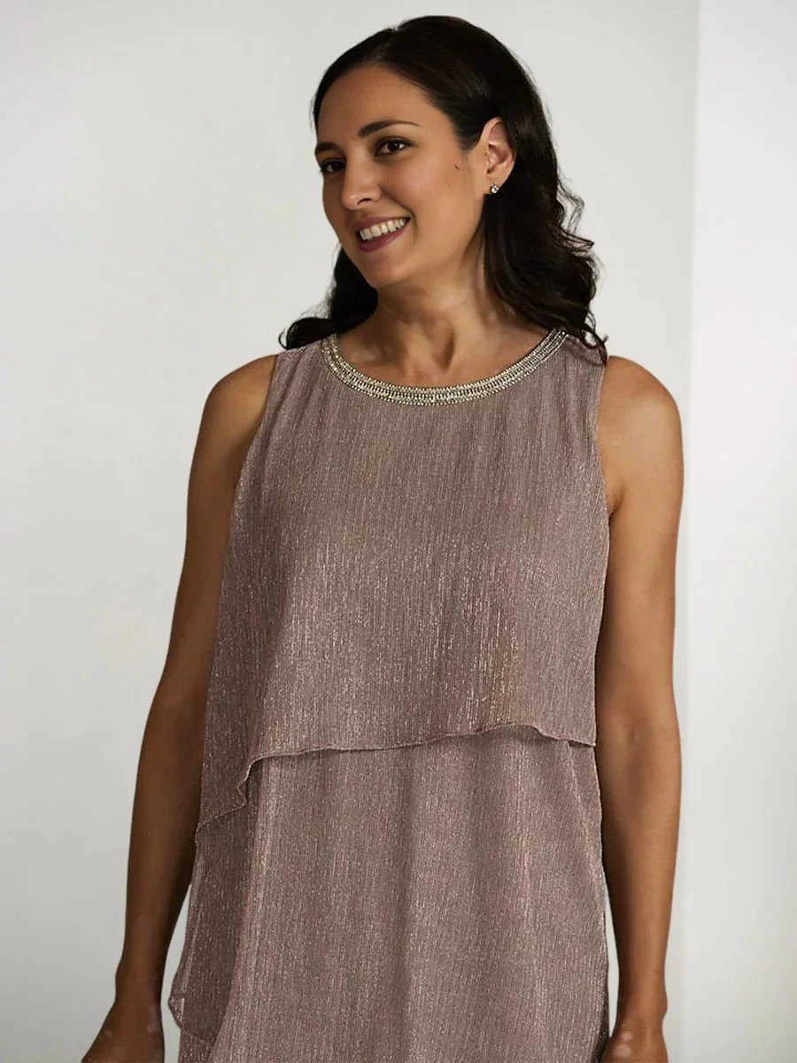 Sheath/Column Mother of the Bride Dresses with Sequins &amp; Jacket by Dreamylily