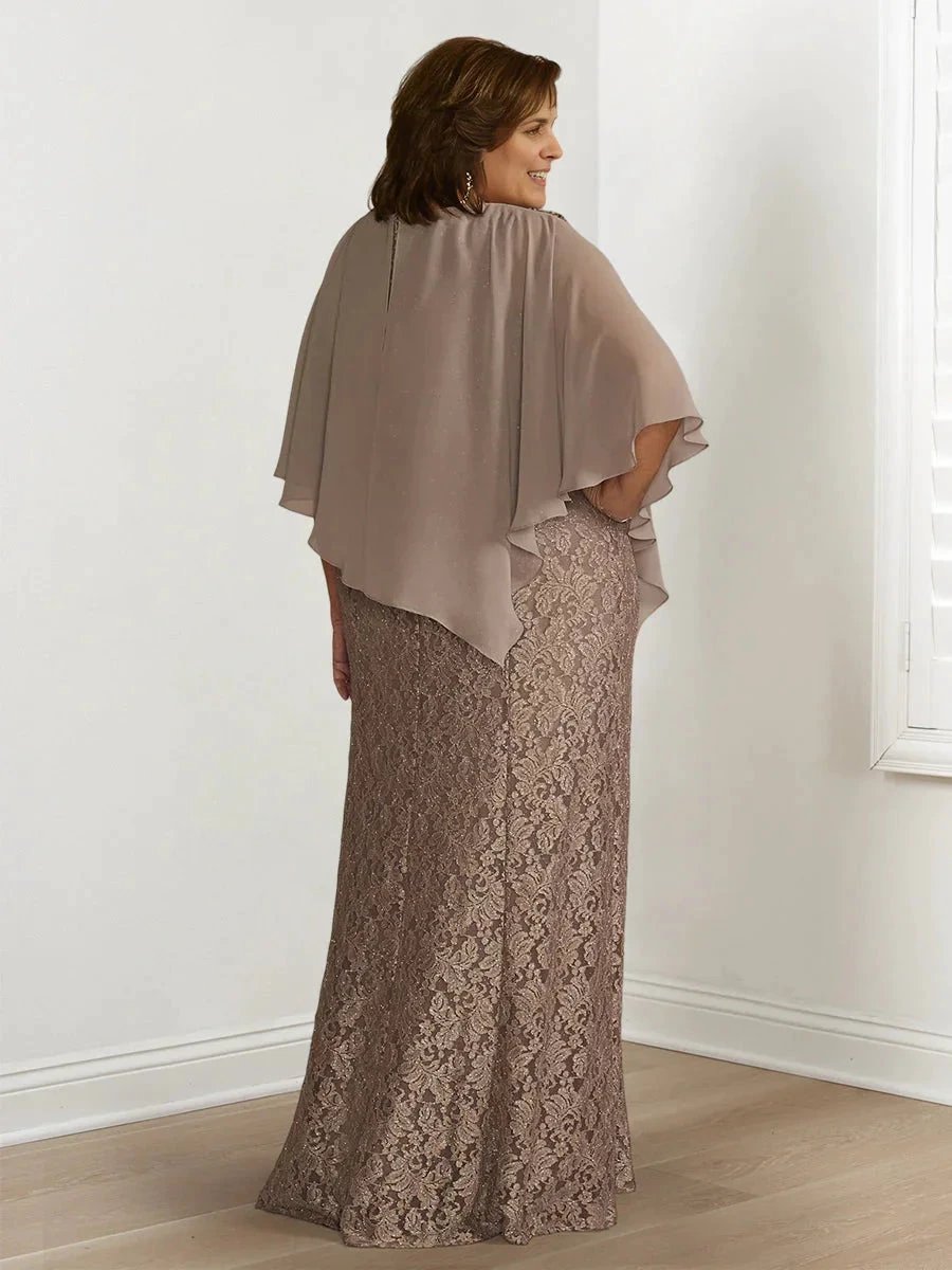 A-Line/Princess Mother of the Bride Dresses with Applique &amp; Wraps by Dreamylily