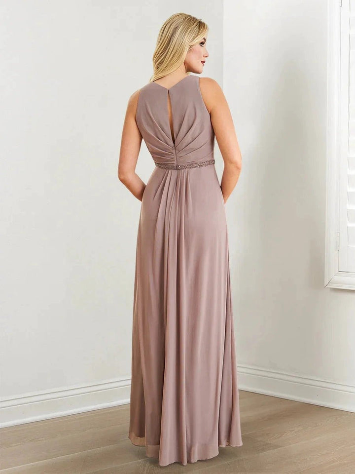A-Line/Princess Sleeveless Mother of the Bride Dresses with Beading &amp; Wraps by Dreamylily
