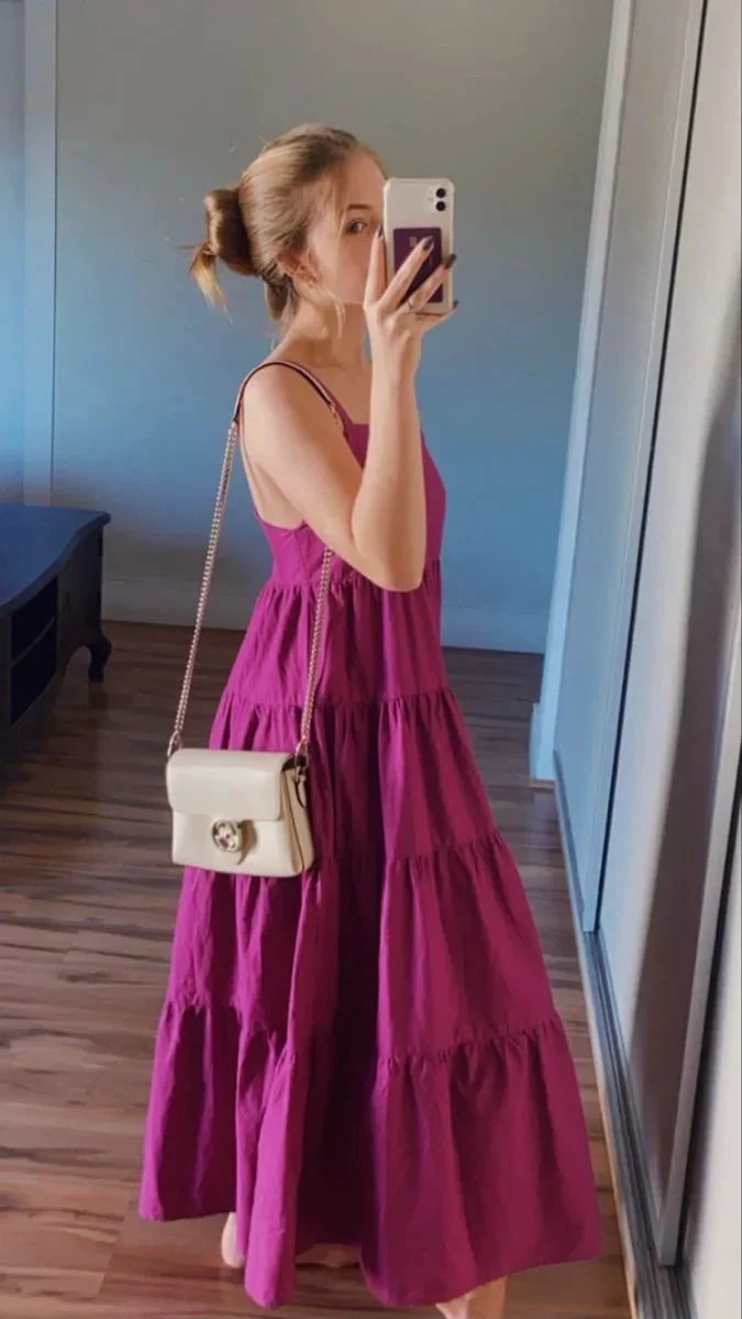Simple A-line Prom Dress,Prom Gown,Women&