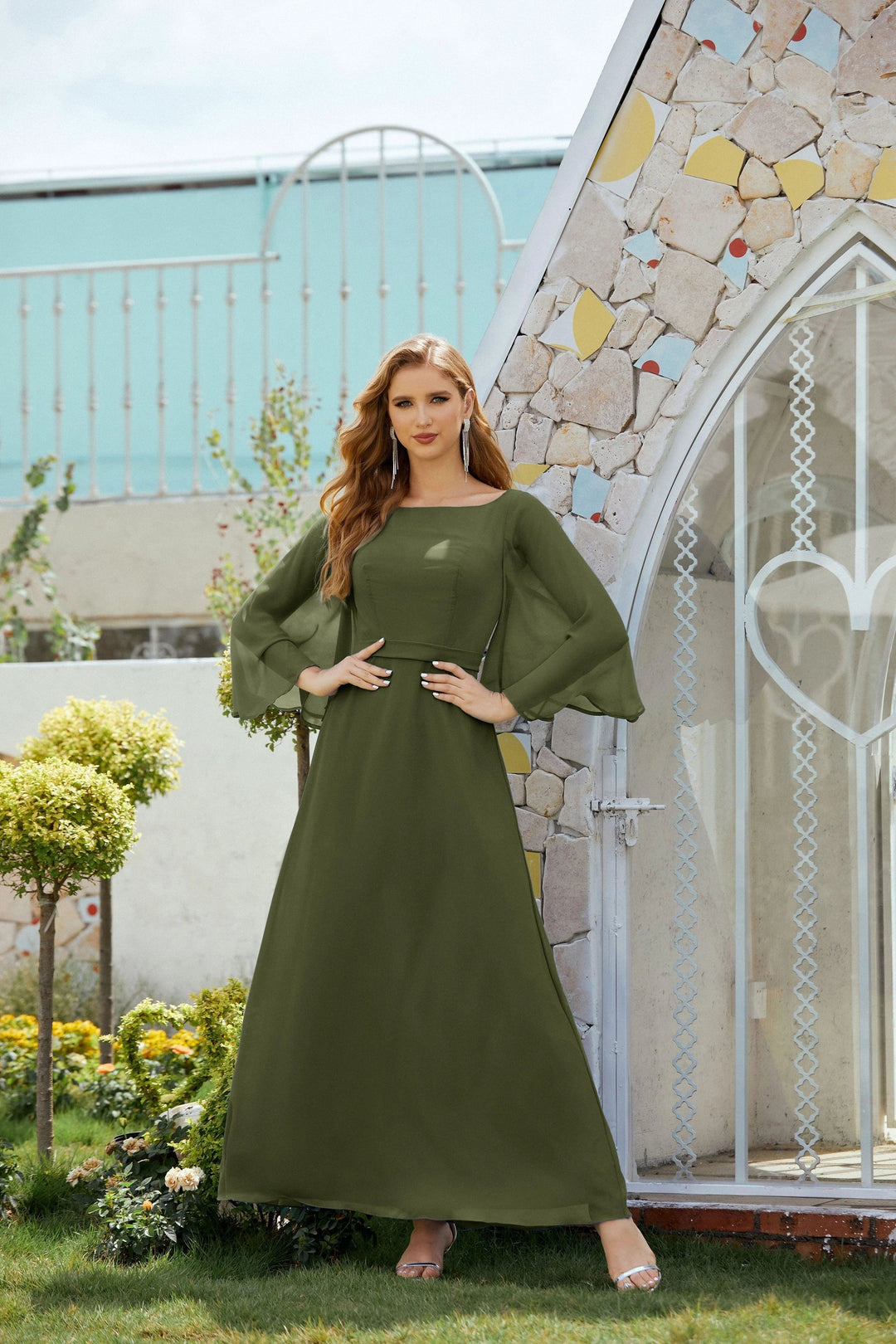 Sunnderly Mother of The Bride Dresses Formal Prom Dress for Wedding Guest SY28012 by numbersea