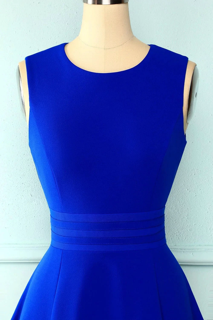 Cute Royal Blue Short Homecoming Dress 8th Graduation Dress Y672 by simplepromdress