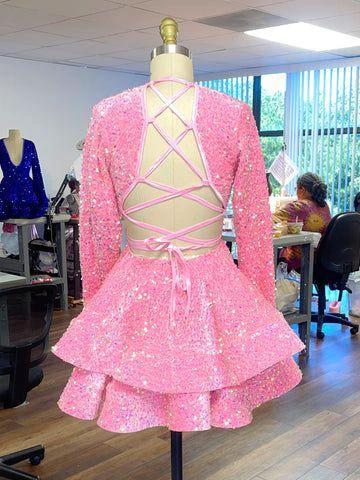 Pink Cocktail Dresses Women&