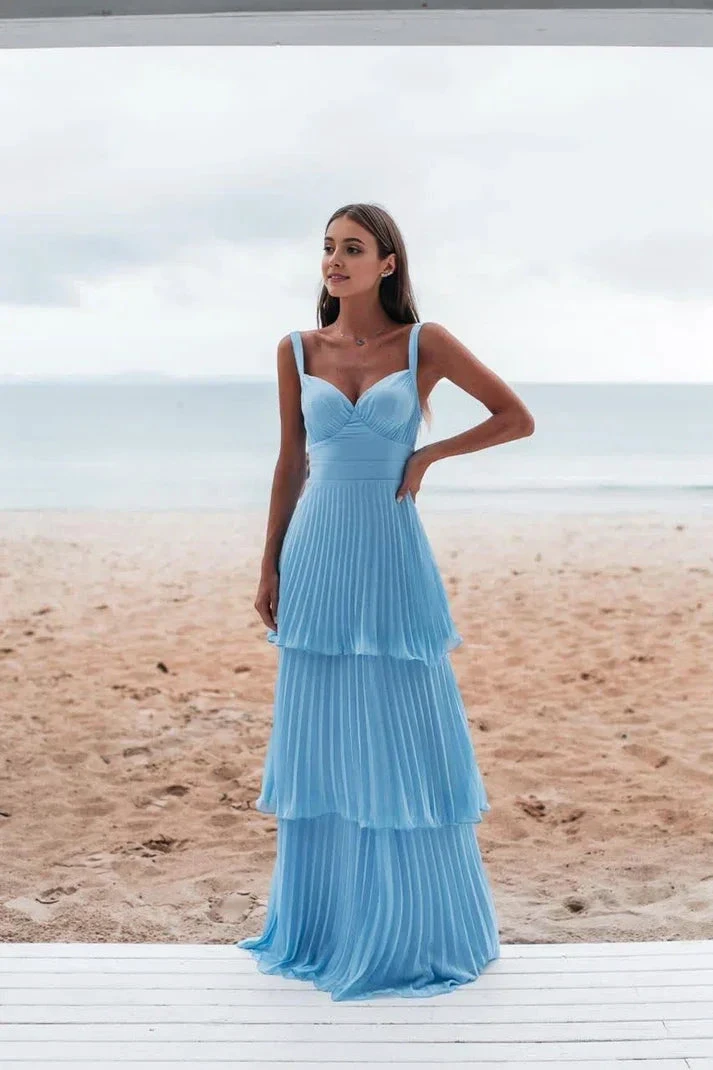 Charming Blue Prom Dress Long Evening Dress Y6363 by simplepromdress