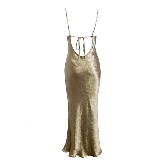 Elegant Spaghetti Straps Prom Dress Backless Formal Gown Sexy Evening Dress Y410 by simplepromdress