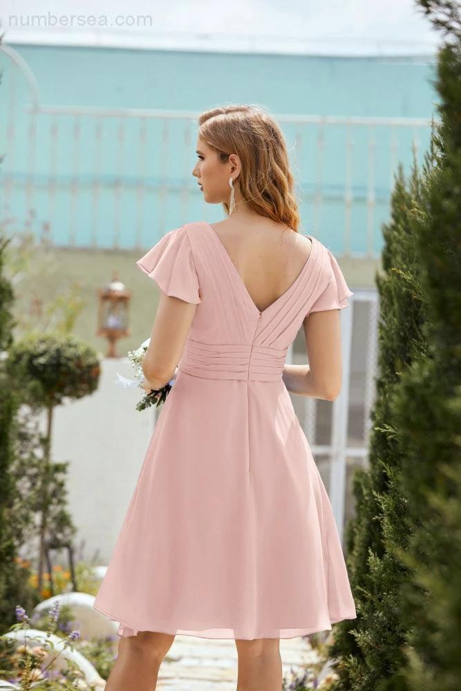 Knee Length Homecoming Dresses Formal Cocktail Prom Gown 28013 by numbersea