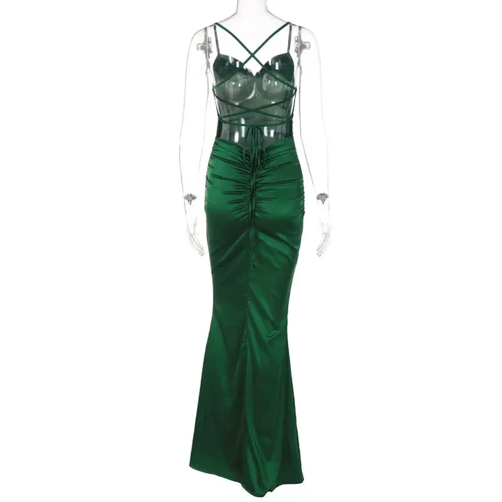 Emerald Green Mermaid Prom Dress,Sexy Evening Dress Y1829 by simplepromdress